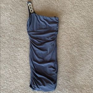 One shoulder homecoming style dress